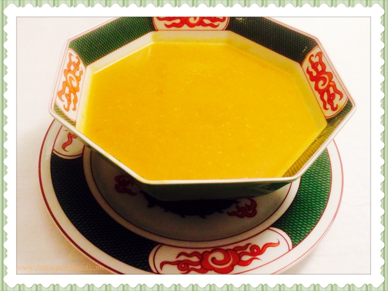Butternut squash & curry soup