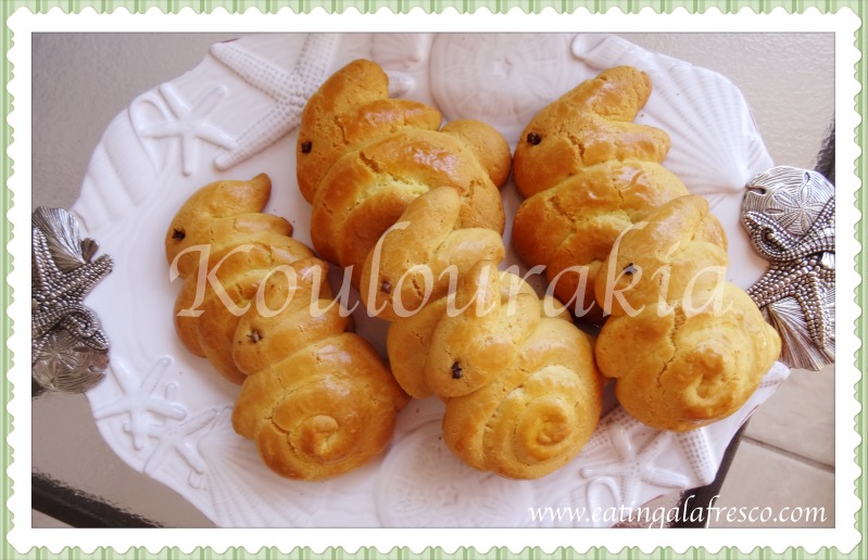 Koulourakia- Greek Easter cookies