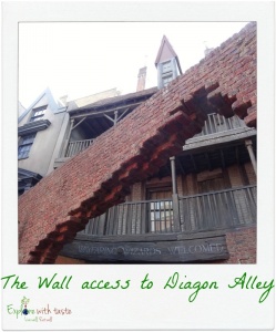 The Wall access to Diagon Alley