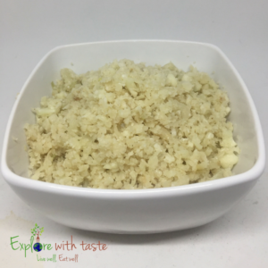 Cauliflower rice